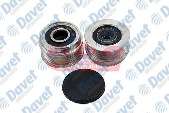 ABA 25500005 Alternator Kasnagi [Rulmanli] Passat [96 05] A4 [01 04] A6 [97 05] Superb 1.6 1.8 19tdi [Ina Tip] [61*55.8*35]  ####